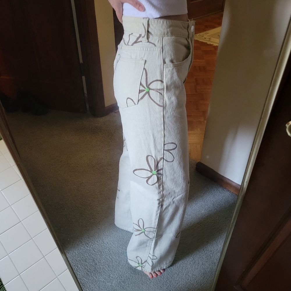 Shein | Flower denim - Picture 3 of 7